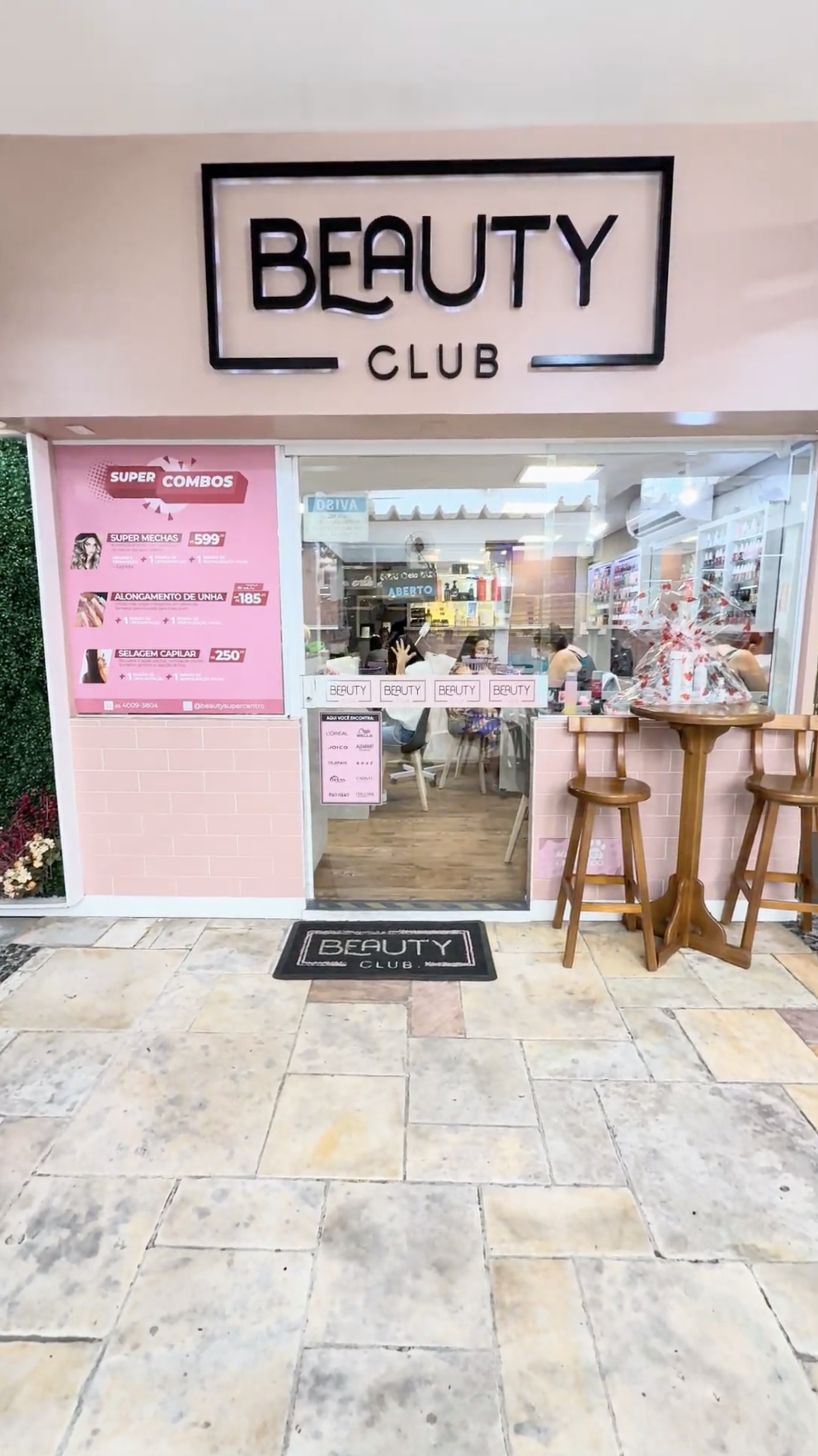 Bastidor do Beauty Club 1